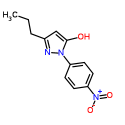 1-(4-Nitrophenyl)-3-propyl-1H-pyrazol-5-ol picture