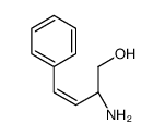 (2R)-2-amino-4-phenylbut-3-en-1-ol结构式