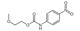 2-methoxyethyl N-(4-nitrophenyl)carbamate Structure