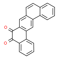 5,6-Dihydrodibenz[a,j]anthracene-5,6-dione Structure