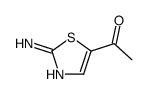 1-(2-amino-1,3-thiazol-5-yl)ethan-1-one structure