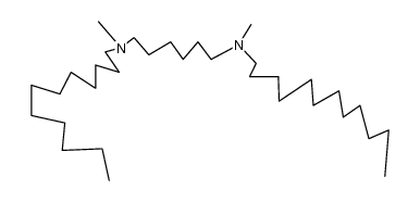 N1,N6-didodecyl-N1,N6-dimethylhexane-1,6-diamine Structure