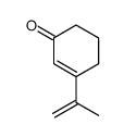 3-prop-1-en-2-ylcyclohex-2-en-1-one结构式