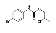 2-chlorobut-3-enyl N-(4-bromophenyl)carbamate结构式