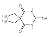 4,6(1H,5H)-Pyrimidinedione,2-amino-5,5-diethyl- picture