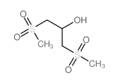 2-Propanol,1,3-bis(methylsulfonyl)- structure