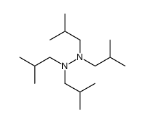 1,1,2,2-tetrakis(2-methylpropyl)hydrazine Structure