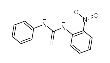 1-(2-NITROPHENYL)-3-PHENYL-2-THIOUREA structure