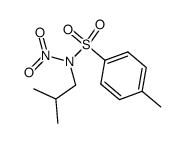 N-isobutyl-N-nitro-4-toluenesulfonamide Structure