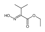 ethyl 2-hydroxyimino-3-methylbutanoate Structure