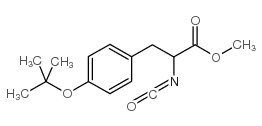 3-(4-TERT-BUTOXYPHENYL)-2-ISOCYANATOPROPIONICACIDMETHYLESTER Structure