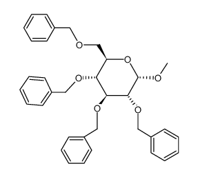 甲基2,3,4,6-四-O-苄基-D-甘露吡喃糖苷图片