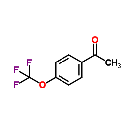 4′-(Trifluoromethoxy)acetophenone Structure