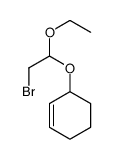 3-(2-bromo-1-ethoxyethoxy)cyclohexene Structure