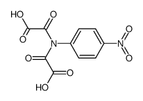 N,N-bis-hydroxyoxalyl-4-nitro-aniline Structure