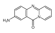 2-amino-11H-pyrido(2,1-b)quinazolin-11-one Structure