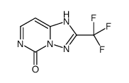 2-(TRIFLUOROMETHYL)-[1,2,4]TRIAZOLO[1,5-F]PYRIMIDIN-5-OL structure