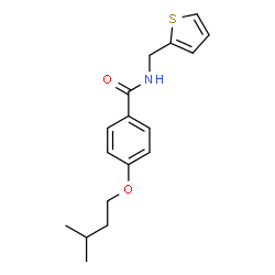 4-(3-Methylbutoxy)-N-(2-thienylmethyl)benzamide picture