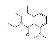 2-(dimethylamino)-N,N,6-triethylbenzamide结构式