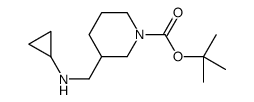 3-[(环丙基氨基)甲基]-1-哌啶甲酸叔丁酯图片