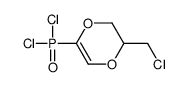 2-(chloromethyl)-5-dichlorophosphoryl-2,3-dihydro-1,4-dioxine Structure