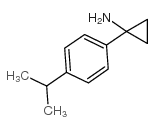 1-[4-(1-甲基乙基)苯基]-环丙胺结构式