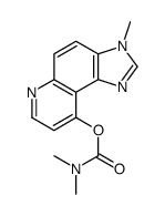 (3-methylimidazo[4,5-f]quinolin-9-yl) N,N-dimethylcarbamate Structure