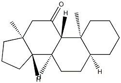 5β-Androstan-11-one structure