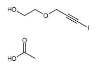 acetic acid,2-(3-iodoprop-2-ynoxy)ethanol Structure