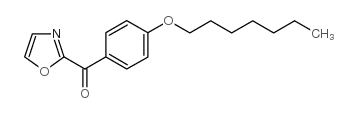 2-(4-HEPTYLOXYBENZOYL)OXAZOLE结构式