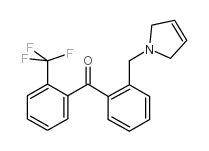 2-(3-PYRROLINOMETHYL)-2'-TRIFLUOROMETHYLBENZOPHENONE图片