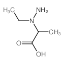 2-(amino-ethyl-amino)propanoic acid Structure