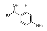 (4-amino-2-fluorophenyl)boronic acid Structure