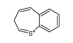 3H-1-benzothiepin-1-ium结构式