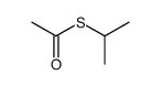 Thioacetic acid S-isopropyl ester structure