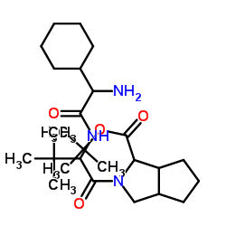 Tert-Butyl 2-(2-(2-Amino-2-Cyclohexylacetamido)-3,3-Dimethylbutanoyl)Octahydrocyclopenta[C]Pyrrole-1-Carboxylate Structure