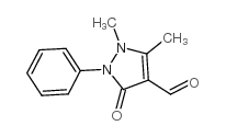 4-安替比林甲醛结构式