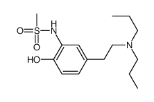 N-[5-[2-(dipropylamino)ethyl]-2-hydroxyphenyl]methanesulfonamide结构式