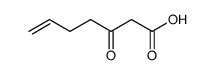 3-oxo-6-heptenoic acid Structure