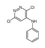 3,6-DICHLORO-4-PHENYLPYRIDAZINE Structure