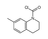 1(2H)-Quinolinecarbonyl chloride, 3,4-dihydro-7-methyl- (9CI)结构式