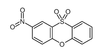 2-Nitrophenoxathiin-10,10-dioxide结构式