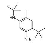 1-N,4-ditert-butyl-6-methylbenzene-1,3-diamine Structure