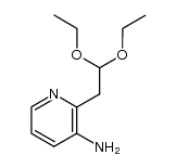 3-amino-2-(2,2-diethoxyethyl)pyridine Structure