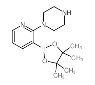 2-(哌嗪-1-基)吡啶-3-硼酸频那醇酯图片