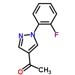 1-[1-(2-Fluorophenyl)-1H-pyrazol-4-yl]ethanone picture