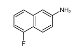 2-Naphthalenamine,5-fluoro-(9CI) structure