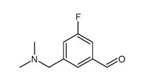 3-((二甲氨基)甲基)-5-氟苯(甲)醛图片