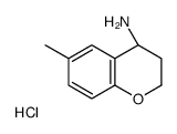 (S)-6-甲基苯并二氢吡喃-4-胺盐酸盐结构式