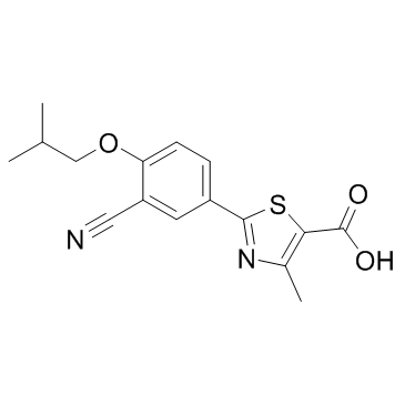 Febuxostat Structure